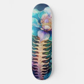 Blume Skateboard (Vorderseite)