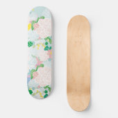 Blume Skateboard (Vorderseite)