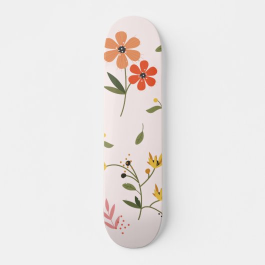Blume Skateboard (Vorne)