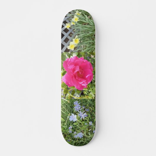 Blume Skateboard (Vorne)