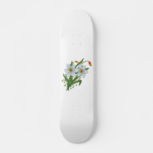 Blume Skateboard (Vorne)