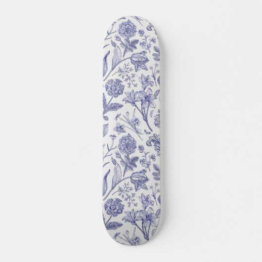 Blume Skateboard (Vorne)