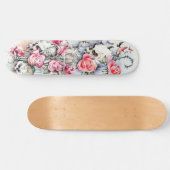 Blume Skull Bird Cross Butterfly Deck Skateboard (Horizontal)