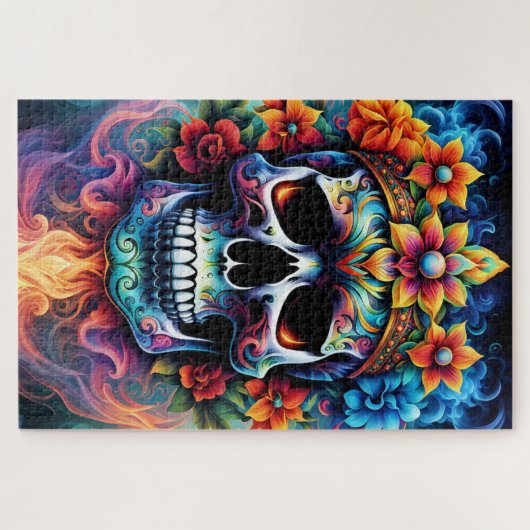 Blume Skull Jigsaw Puzzle (Horizontal)