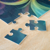 Blume Skull Jigsaw Puzzle (Seite)