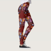 Blume Skull Leggings - Zuckerschädel (Rechts)