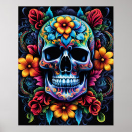 Blume Skull Poster