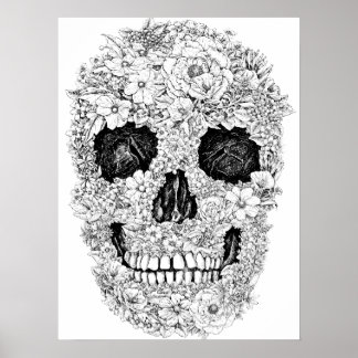 Blume Skull Poster