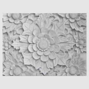 Blume-Skulpturenpapier Seidenpapier