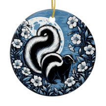Blume Skunk Artwork Skunks Floral