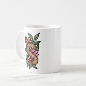 Blume Snake Kaffeetasse (Vorderseite Links)