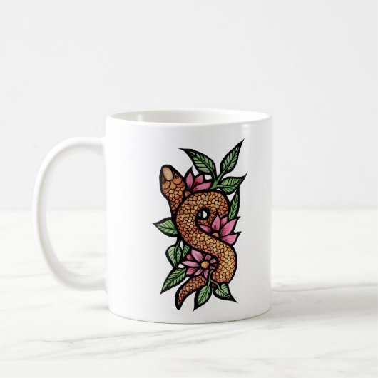Blume Snake Kaffeetasse (Links)