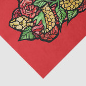 Blume Snake Seidenpapier (Ausschnitt)