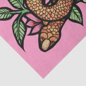 Blume Snake Seidenpapier (Ausschnitt)