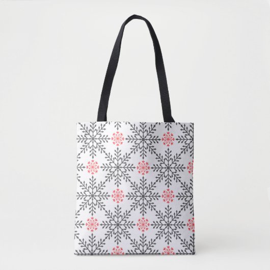 Blume Snow flex Square Drucktasche Tasche (Vorderseite)