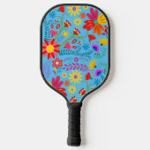 Blume so hell pickleball schläger (Rückseite)