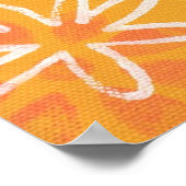 Blume Sock Monkey Poster (Ecke)