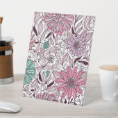 Blume Sockelschild (In SItu)