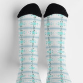 Blume Socken (Oben)