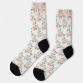 Blume Socken (Linkes Detail)