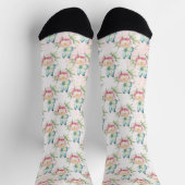 Blume Socken (Oben)