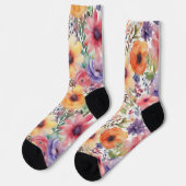 Blume Socken (Linkes Detail)