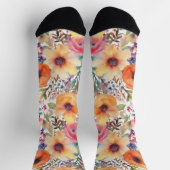 Blume Socken (Oben)