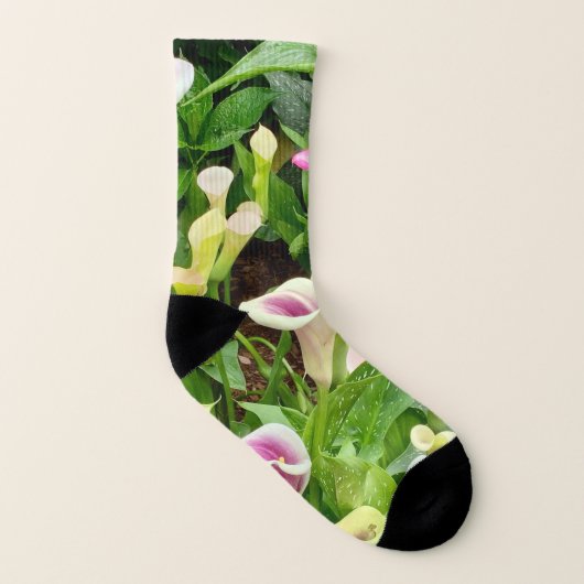 Blume Socken (Links - Innen)