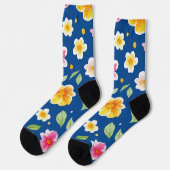 Blume Socken (Linkes Detail)