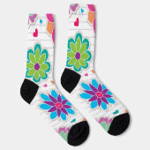 Blume Socken (Rechts)