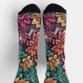 Blume Socken (Oben)