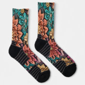 Blume Socken (Rechts)