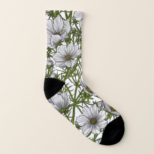 Blume Socken (Links - Innen)