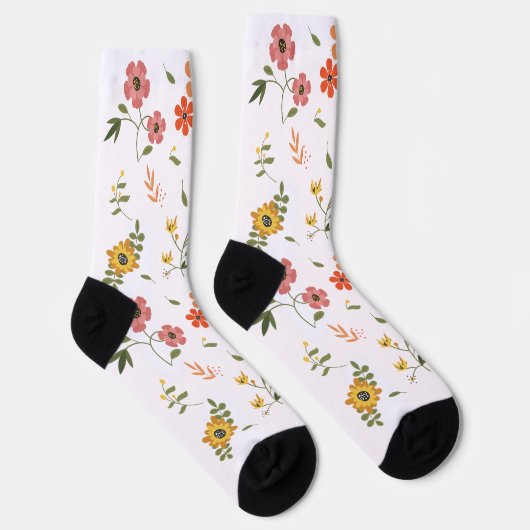 Blume Socken (Rechts)