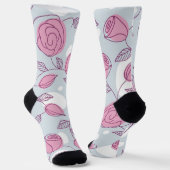 Blume Socken (Gewinkelt)