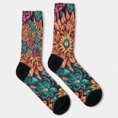 Blume Socken (Rechts)