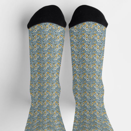 Blume-Socken Socken (Oben)