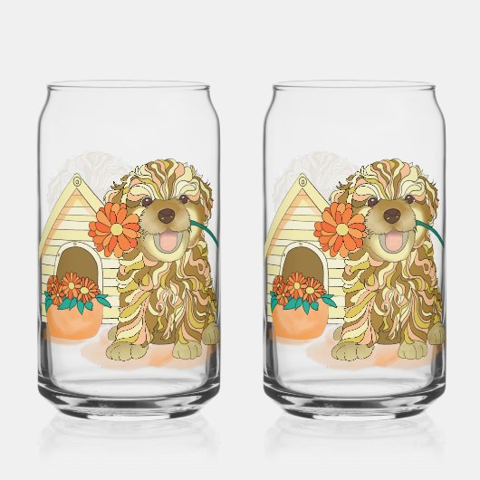 Blume Soda Glass Dosenglas (Vorderseite)