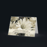 Blume Son & Daughter in Law Wedding Jubiläum Karte<br><div class="desc">Glückliche Hochzeitskarte für Sohn und Tochter im Gesetz mit hübschen weißen Vintagen Blume,  und herzlichen Vers.</div>