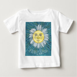 Blume & Sonne - Natur Baby T-shirt