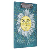Blume & Sonne - Natur Klemmbrett (Rechts)