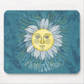 Blume & Sonne - Natur Mousepad (Vorne)