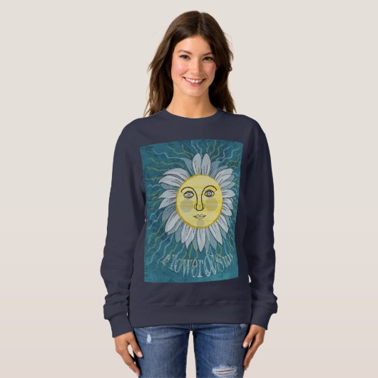 Blume & Sonne - Natur Sweatshirt (Vorne ganz)