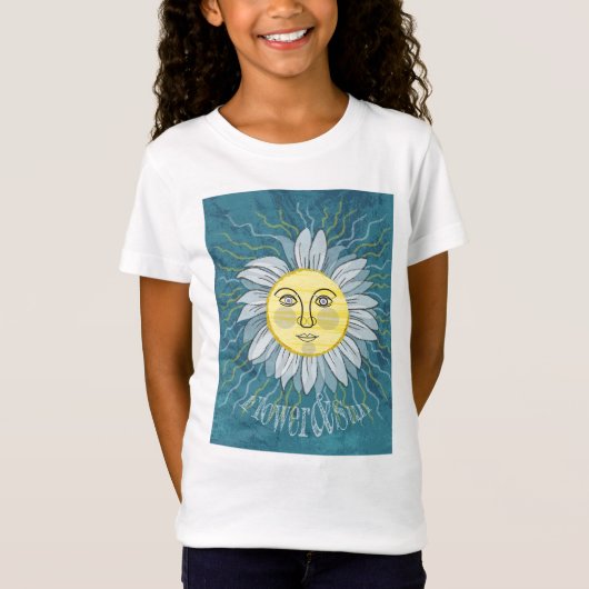 Blume & Sonne - Natur T-Shirt (Vorderseite)