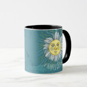 Blume & Sonne - Natur Tasse (VorderseiteRechts)
