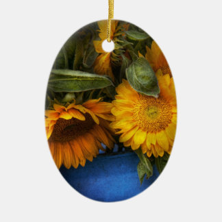Blume - Sonnenblume - Die Sonnen sind gestiegen Keramikornament
