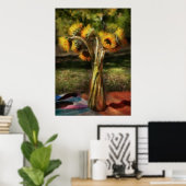 Blume - Sonnenblume - Sonnenblume Poster (Heimbüro)