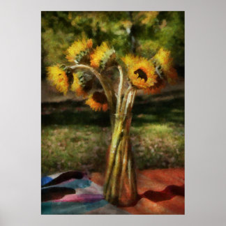 Blume - Sonnenblume - Sonnenblume Poster
