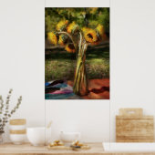 Blume - Sonnenblume - Sonnenblume Poster (Küche)