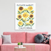 Blume Sonnenblumen Leinwanddruck (Insitu (Wohnzimmer))